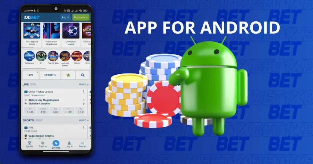 Mobile app for Android from 1xBet Bangladesh